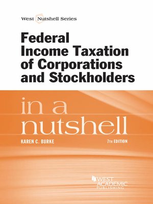 cover image of Federal Income Taxation of Corporations and Stockholders in a Nutshell